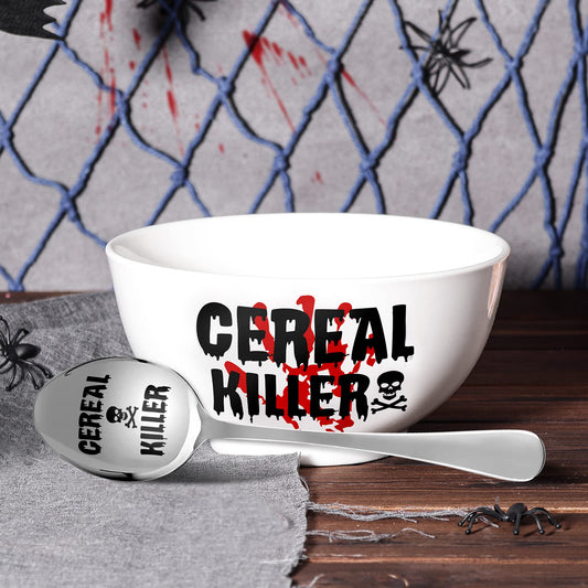 Cereal Killer Bowl and Spoon Set