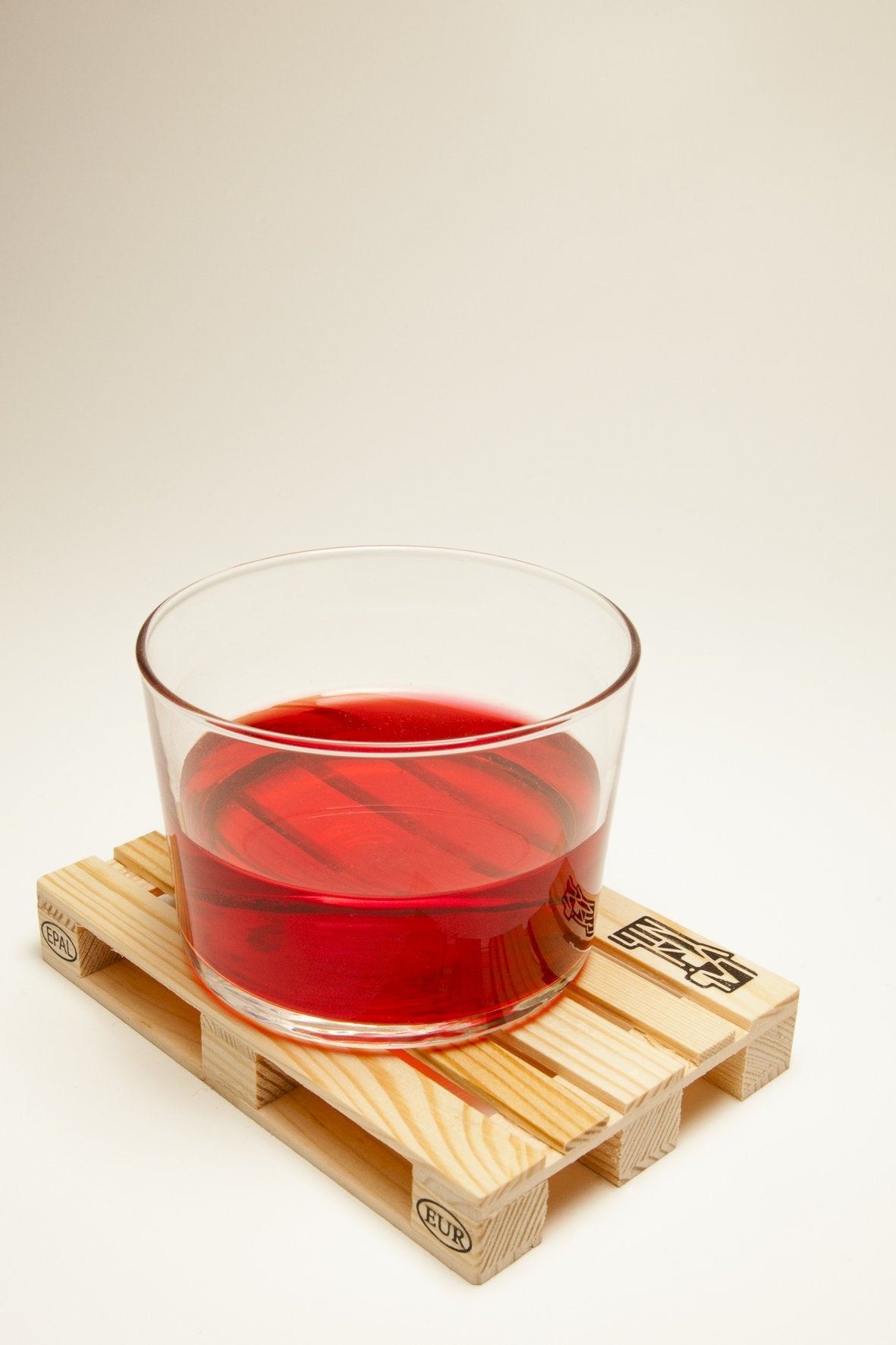 Mini Euro Pallet Wood Drink Coasters - 8 Pack