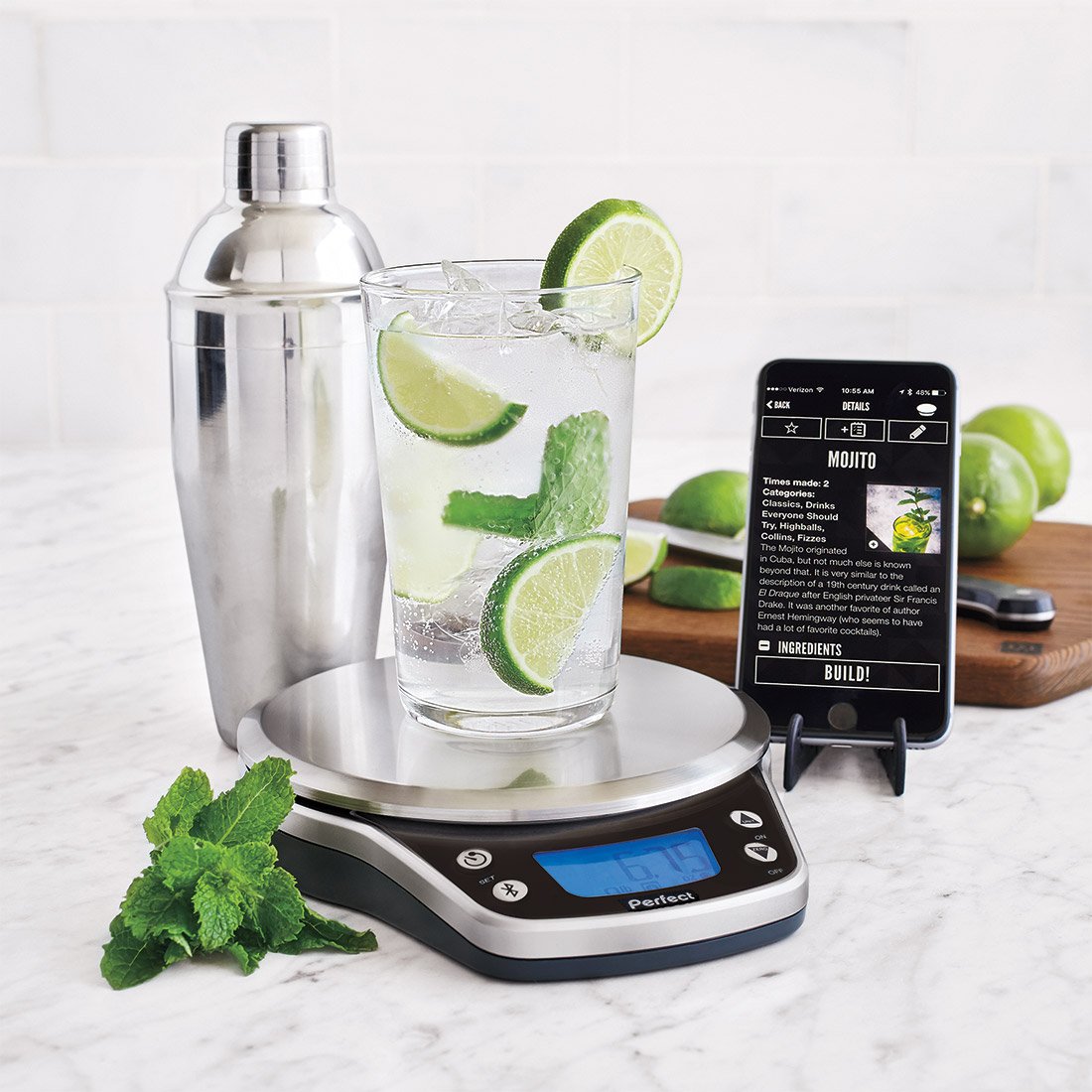 Perfect Drink Pro Smart Scale and App