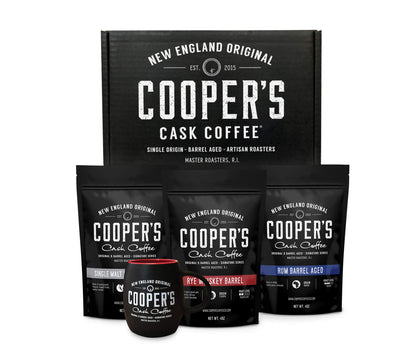 Whiskey Rum Barrel Aged Coffee Gift Set