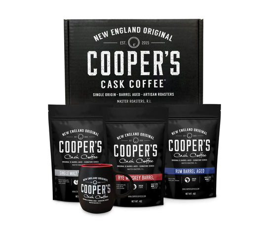 Whiskey Rum Barrel Aged Coffee Gift Set