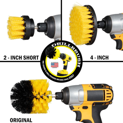 Drill Brush Attachment Power Scrubber Cleaning Kit