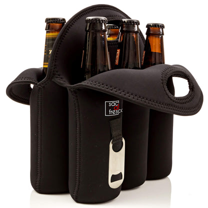 Neoprene 6 Pack Beer Bottle Carrier