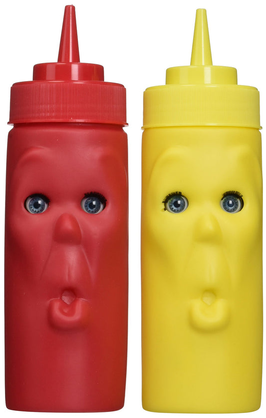 Blink Ketchup and Mustard Bottles