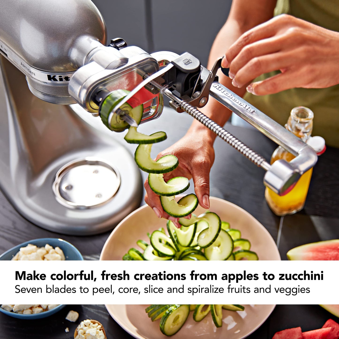 Spiralizer Plus Attachment for KitchenAid