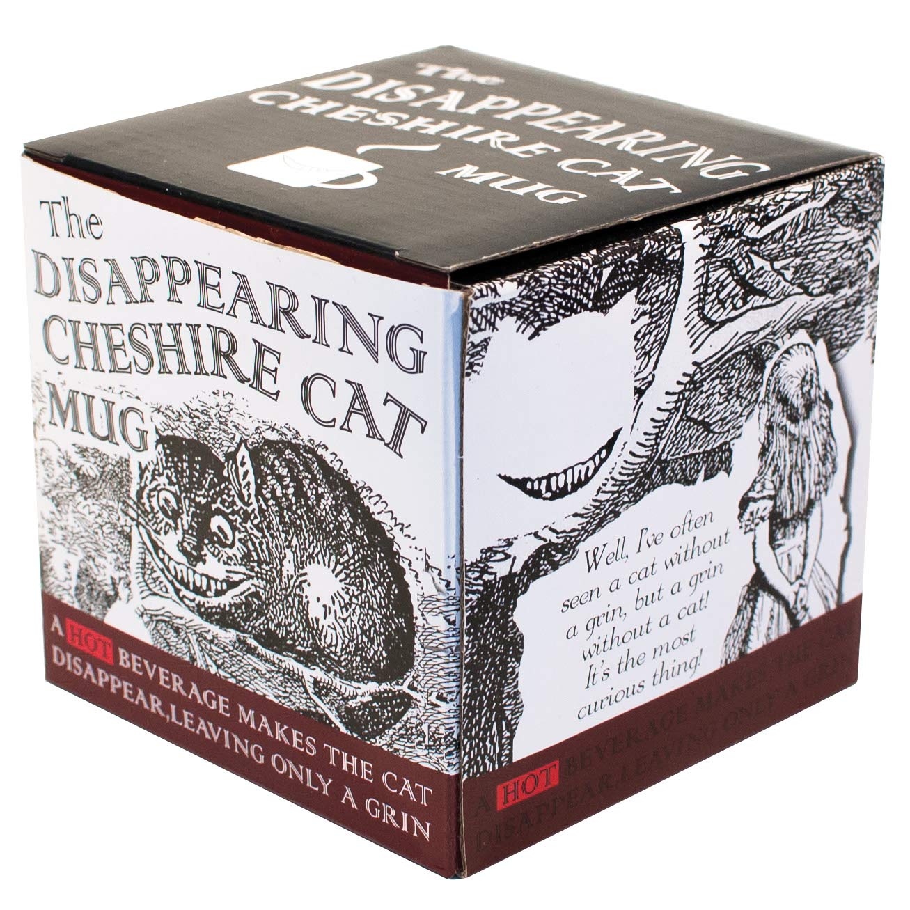 Disappearing Cheshire Cat Heat Mug