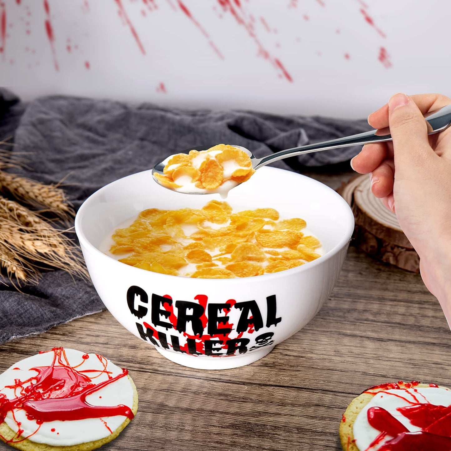 Cereal Killer Bowl and Spoon Set