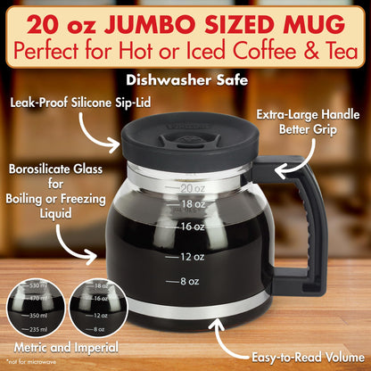 Cupa Joe Jumbo Coffee Mug - 20 oz