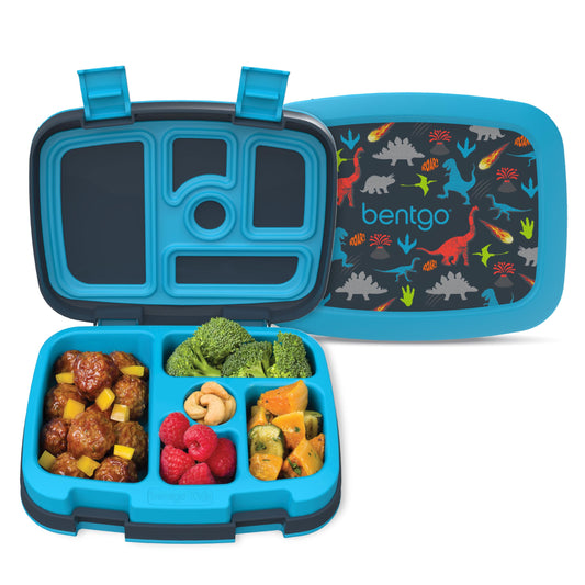 Kids Leak-Proof Bento Lunch Box | Dinosaur Print