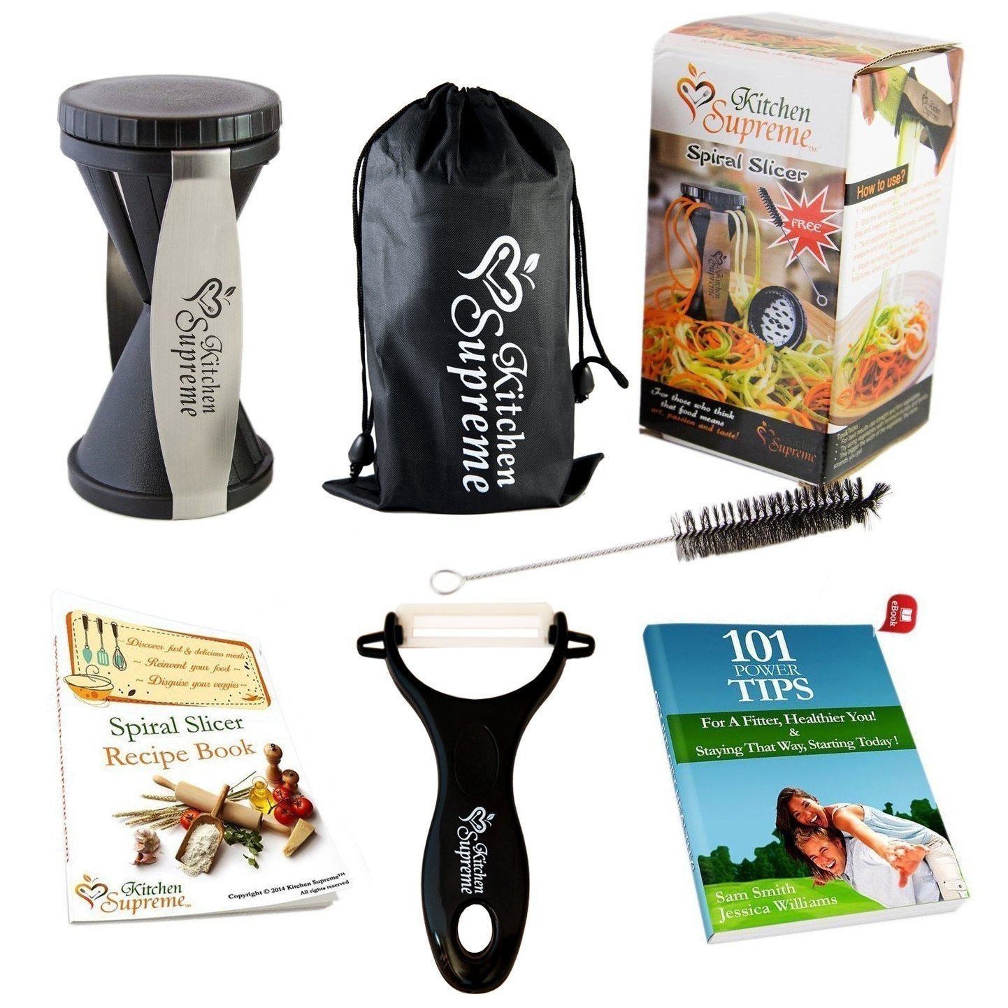 Zucchini Spaghetti Maker Complete Bundle