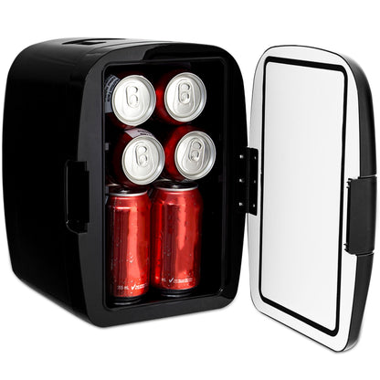 Portable Mini Fridge Cooler & Warmer - 8 Can Capacity