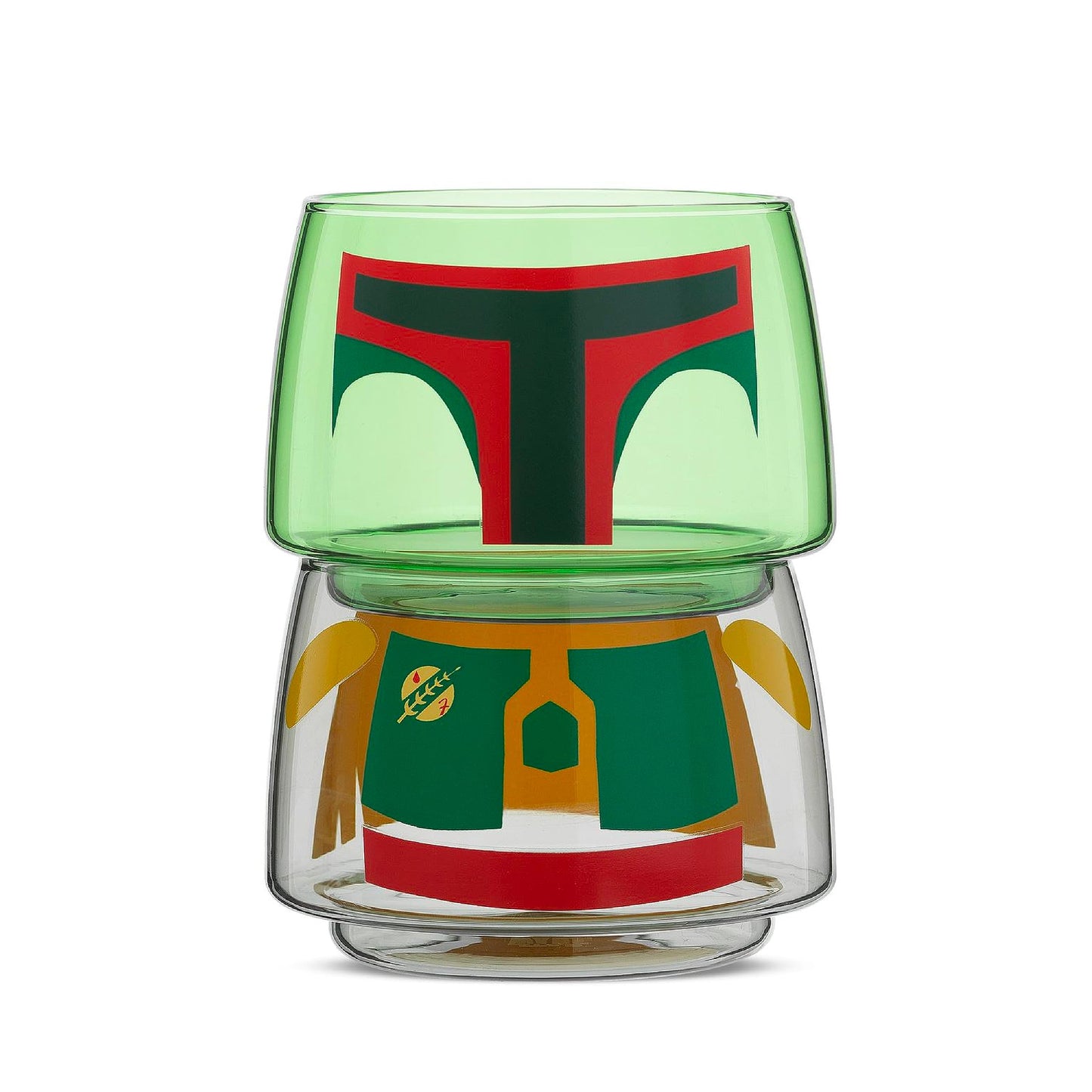 Stackable Star Wars Drinking Glasses - Set of 2