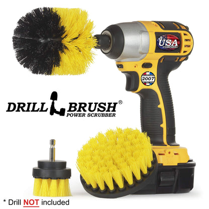 Drill Brush Attachment Power Scrubber Cleaning Kit