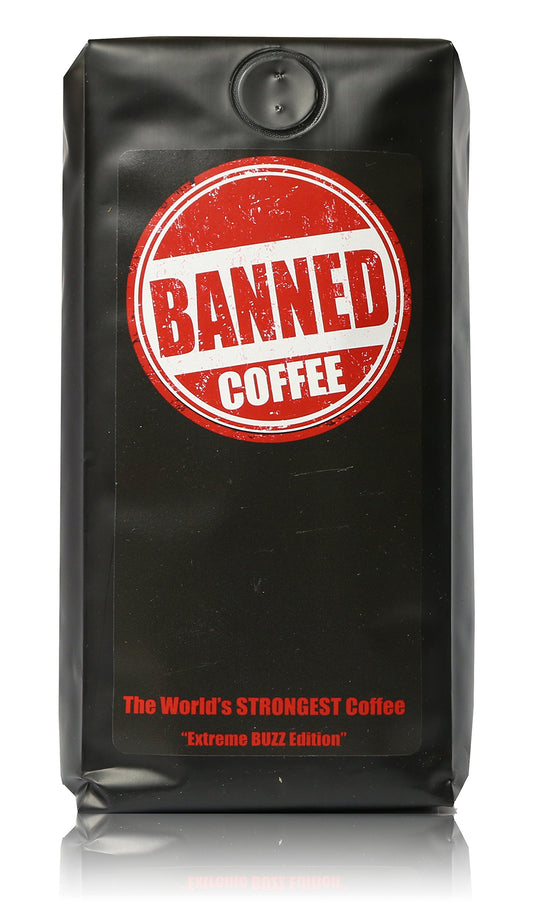 World's Strongest Ground Coffee - High Caffeine Medium Dark Roast