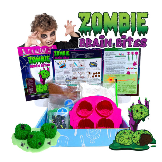 Kids Baking Kit - Zombie Brain Bites