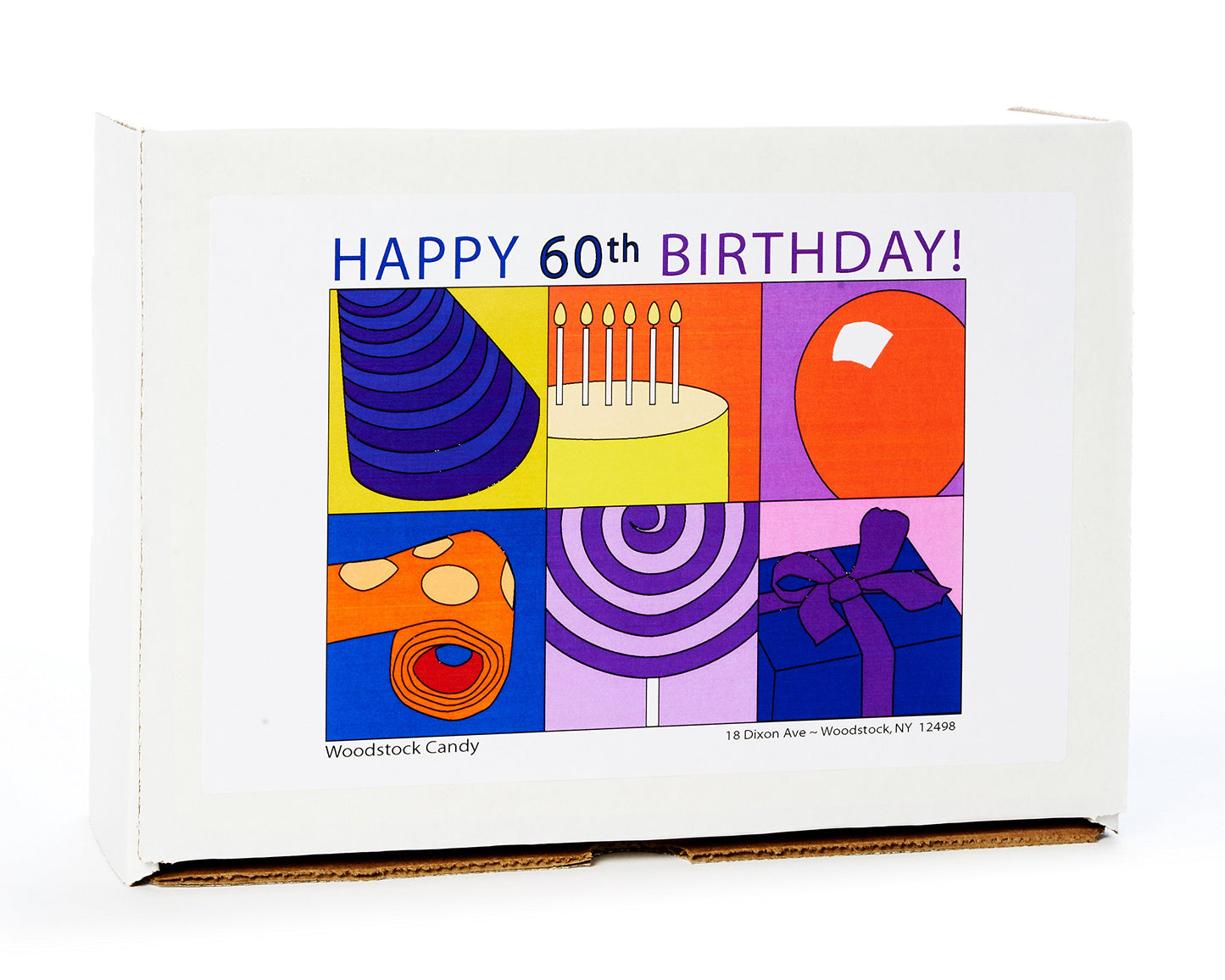 60th Birthday Retro Candy Gift Box