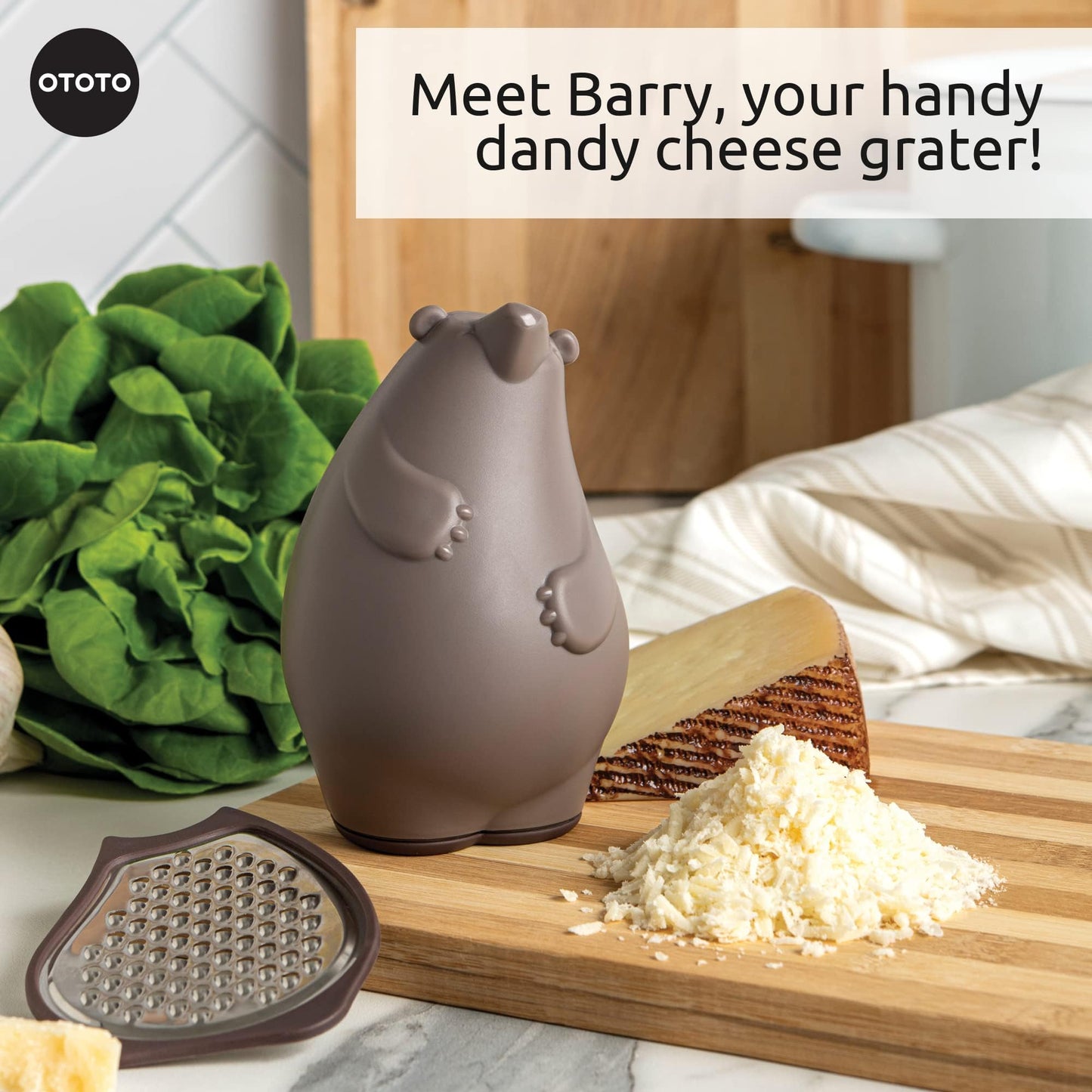 Barry The Bear Box Cheese Grater