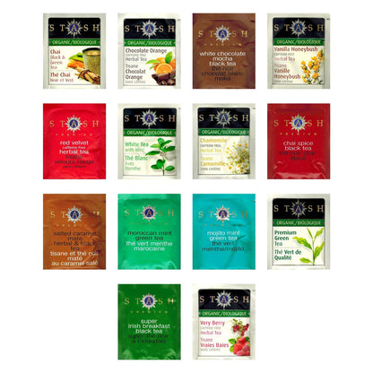 Stash Tea Sampler Assortment - 32 Pack