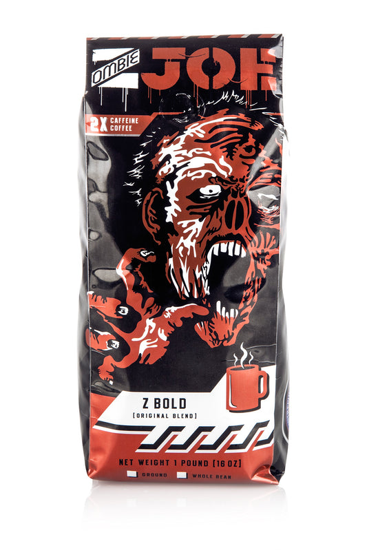 Double Caffeine Dark Roast Coffee - 1lb Bag