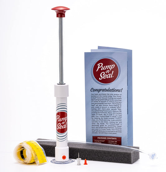 Pump-N-Seal Food Vacuum Sealing System