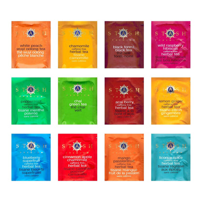 Stash Tea Sampler Assortment - 32 Pack