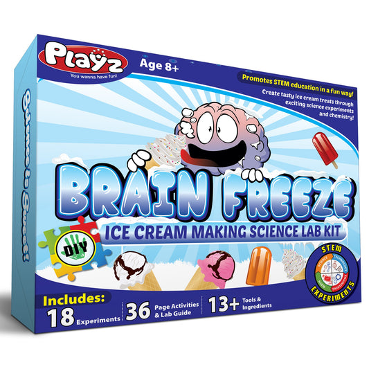 Brain Freeze Ice Cream Making Science Kit