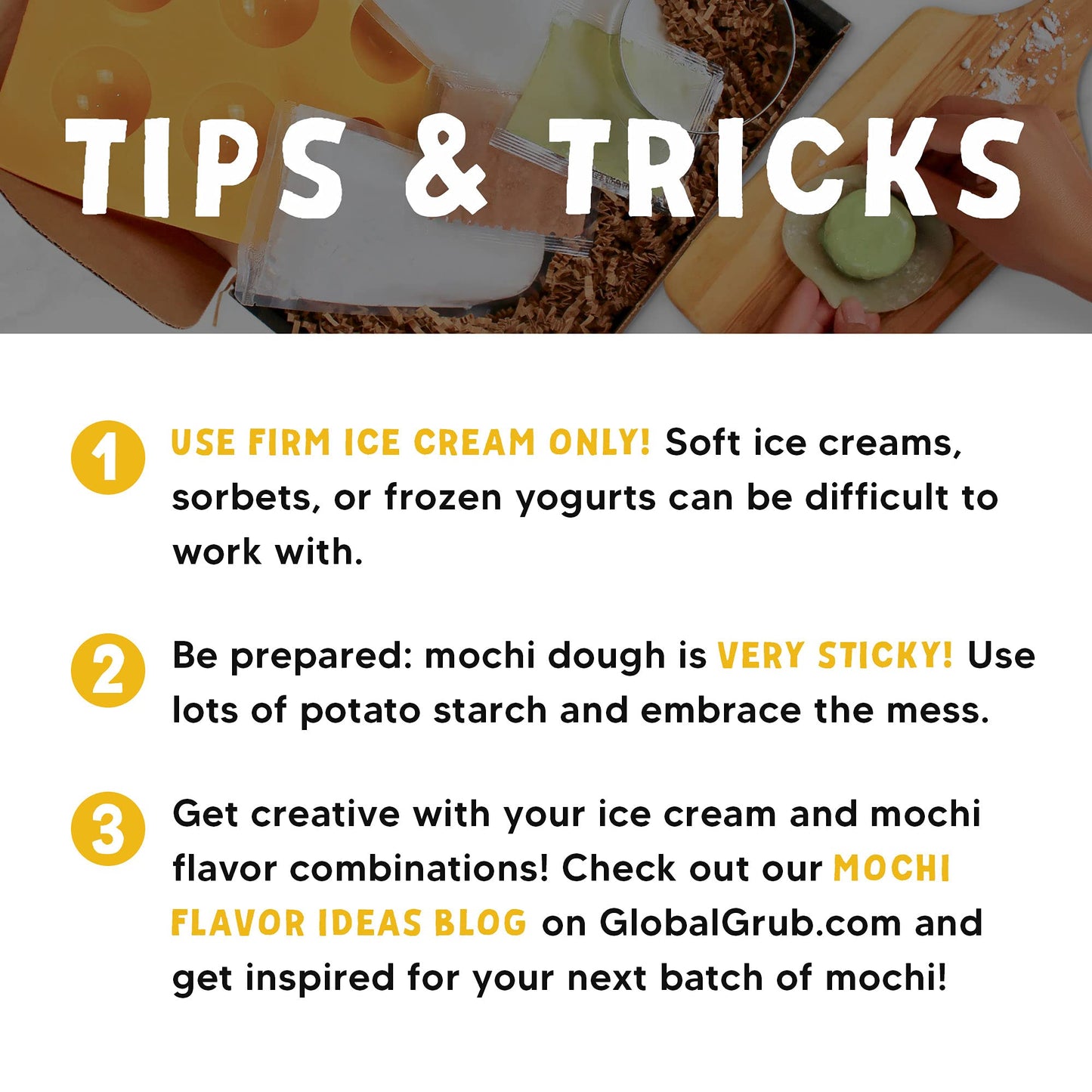 DIY Mochi Ice Cream Kit