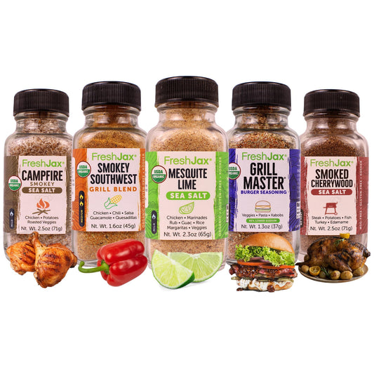 Smoked Seasoning Gift Set - 5 Organic Spices