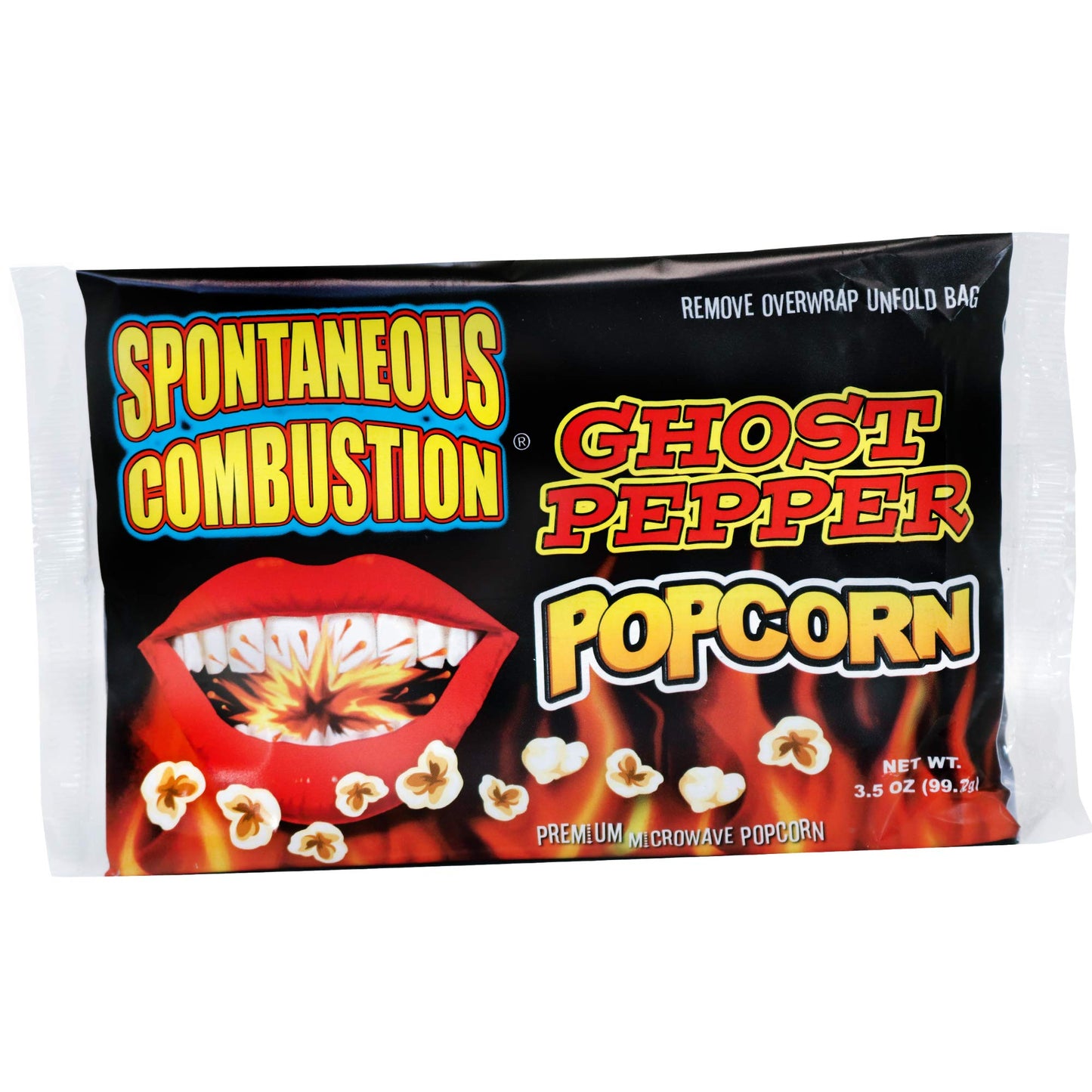 Ghost Pepper Microwave Popcorn