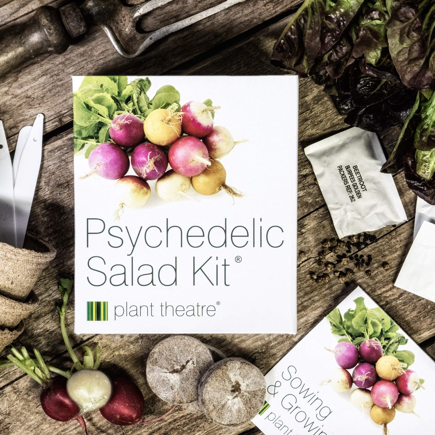 Psychedelic Vegetable Garden Starter Kit