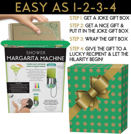 Prank Gift Box Shower Margarita Machine