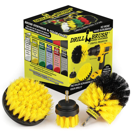 Drill Brush Attachment Power Scrubber Cleaning Kit