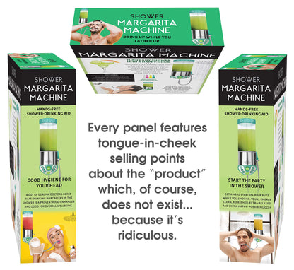 Prank Gift Box Shower Margarita Machine