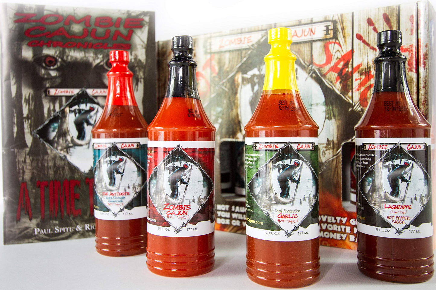 Zombie Cajun Hot Sauce Gift Set