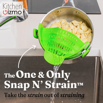 Snap N Strain Pot & Pasta Strainer