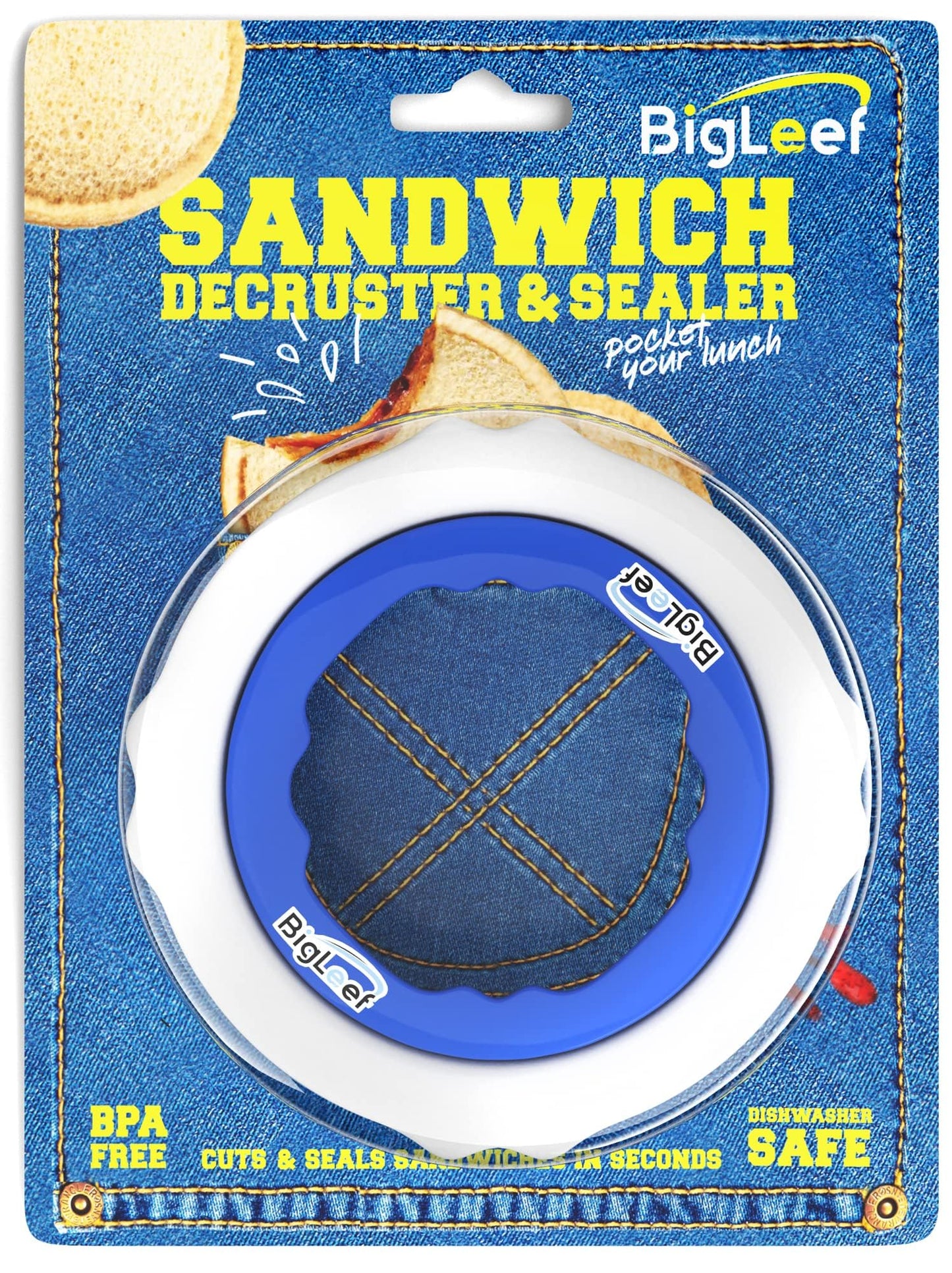 Uncrustable Sandwich Cutter and Sealer