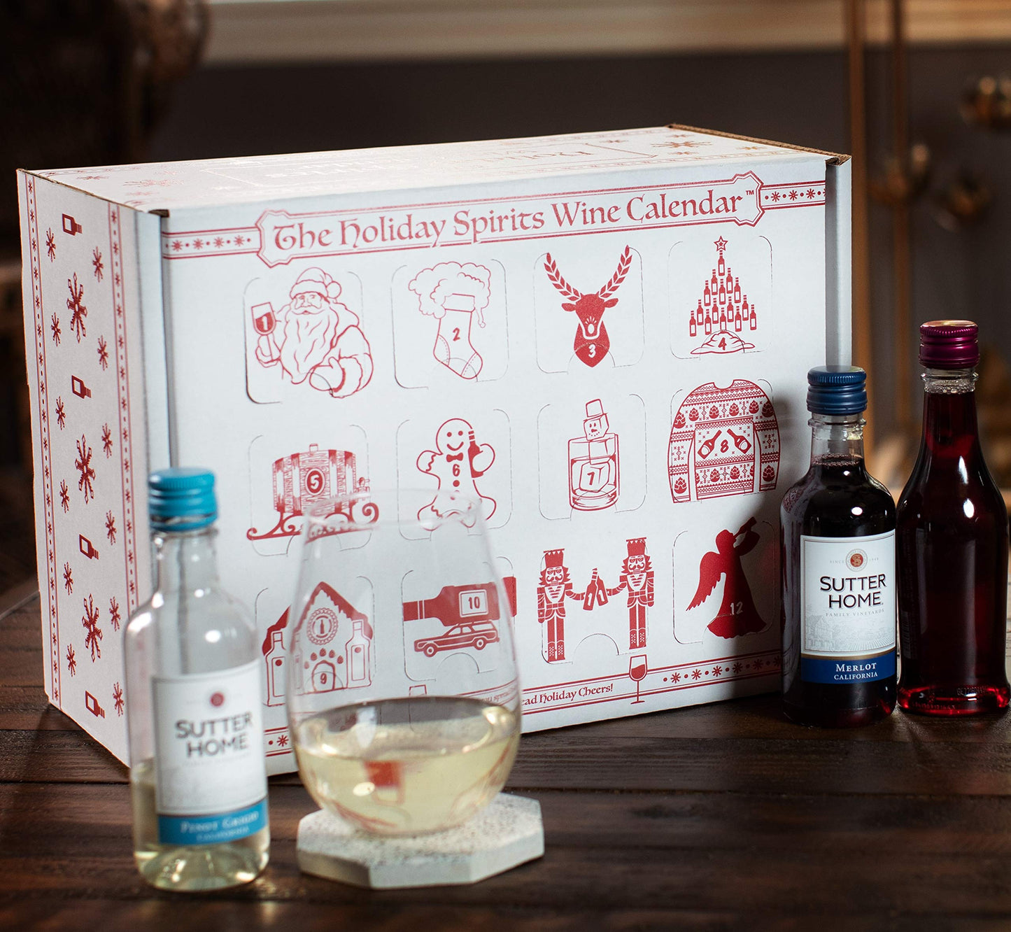 Adult Alcohol Advent Calendar for Christmas