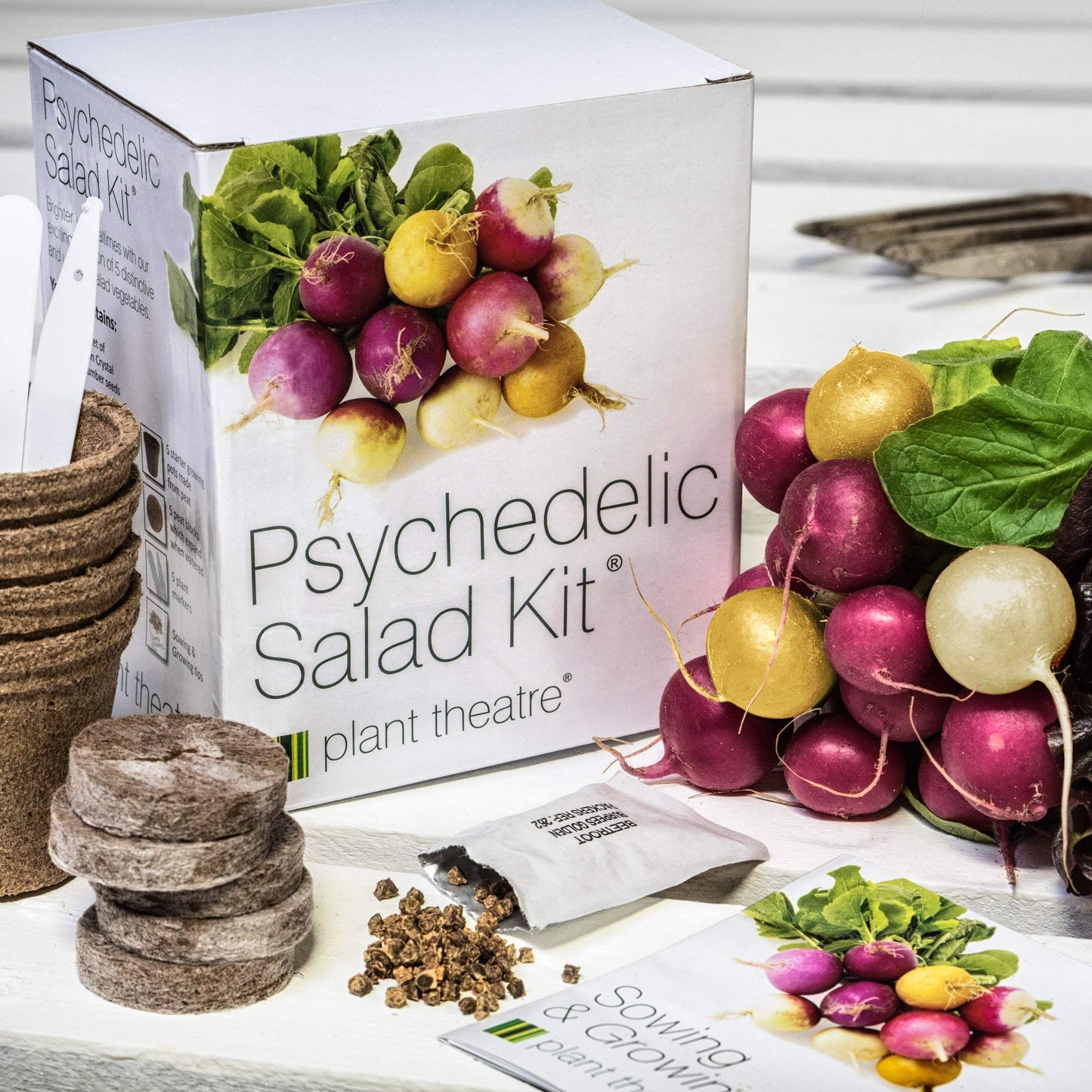 Psychedelic Vegetable Garden Starter Kit