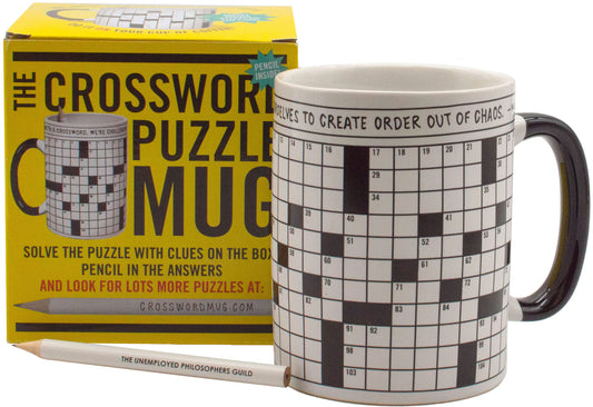 Crossword Puzzle Coffee Mug