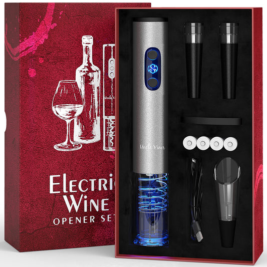 Electric Wine Opener Set with Charger